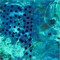 Fabric Windham Blue Hour Spotted Graffiti 108" Wide Back by the Quarter Yard 53442DW-2DES